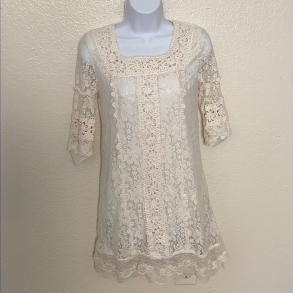 Moussy off white dress